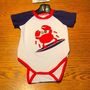 Honeydew brand - Crab surfing romper - New